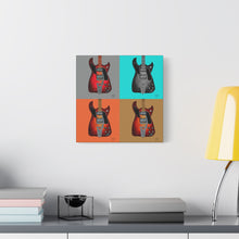 Load image into Gallery viewer, Electric Guitar Art Print — Canvas Stretched 1.25" Art Print Entitled "Ode to Andy"