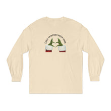 Load image into Gallery viewer, Grinch Long Sleeve T-Shirt, Christmas Graphic Tee, Holiday Apparel, Festive Top, Xmas Shirt for Men and Women