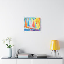 Load image into Gallery viewer, Sailboat Canvas Art Matte Canvas, Stretched 1.25"