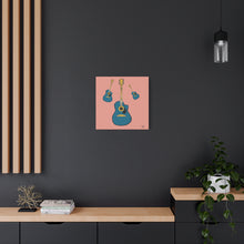 Load image into Gallery viewer, Guitar Art Matte Canvas Print — Stretched 1.25"
