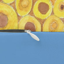 Load image into Gallery viewer, Pineapple Print Lumbar Pillow, Tropical Home Decor, Summer Vibes, Gift for Beach Lovers, Decorative Cushion