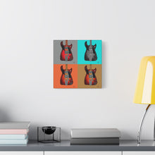 Load image into Gallery viewer, Electric Guitar Art Print — Canvas Stretched 1.25" Art Print Entitled "Ode to Andy"