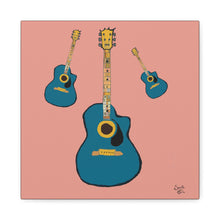 Load image into Gallery viewer, Guitar Art Matte Canvas Print — Stretched 1.25"