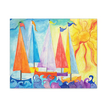 Load image into Gallery viewer, Sailboat Canvas Art Matte Canvas, Stretched 1.25"