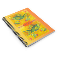 Load image into Gallery viewer, Fish Journal Notebook - Buckeye Lake Ohio Ruled Line Spiral Notebook
