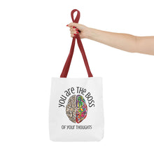 Load image into Gallery viewer, You Are the Boss of Your Thoughts - Tote Bag - Words of Affirmation
