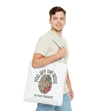 Load image into Gallery viewer, You Are the Boss of Your Thoughts - Tote Bag - Words of Affirmation