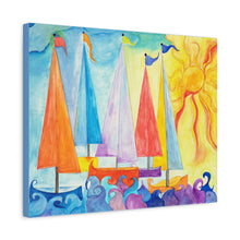 Load image into Gallery viewer, Sailboat Canvas Art Matte Canvas, Stretched 1.25"