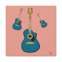 Load image into Gallery viewer, Guitar Art Matte Canvas Print — Stretched 1.25"