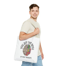 Load image into Gallery viewer, You Are the Boss of Your Thoughts - Tote Bag - Words of Affirmation