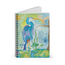 Load image into Gallery viewer, Blue Heron Journal - Ruled Line