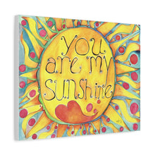 Load image into Gallery viewer, Canvas Wall Art, You Are My Sunshine