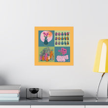 Load image into Gallery viewer, Garden Vases Matte Horizontal Poster — "We've Got to Get Ourselves Back to the Garden"
