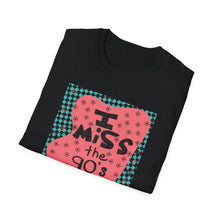 Load image into Gallery viewer, I Miss the 90's T-Shirt — Retro 90s Nostalgia Graphic Tee