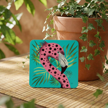 Load image into Gallery viewer, Flamingo Tropical Coasters (Set of 4)
