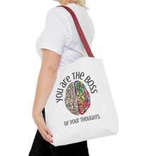 Load image into Gallery viewer, You Are the Boss of Your Thoughts - Tote Bag - Words of Affirmation