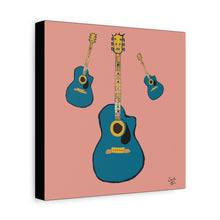 Load image into Gallery viewer, Guitar Art Matte Canvas Print — Stretched 1.25"