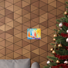 Load image into Gallery viewer, Sailboat Art Print Matte Horizontal Poster | Nautical Wall Decor