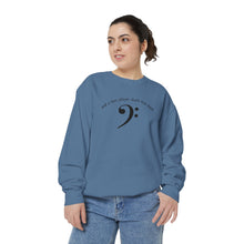 Load image into Gallery viewer, Bass Player Sweatshirt - Unisex Garment-Dyed