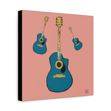 Load image into Gallery viewer, Guitar Art Matte Canvas Print — Stretched 1.25"
