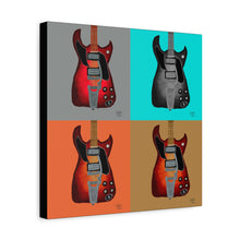 Load image into Gallery viewer, Electric Guitar Art Print — Canvas Stretched 1.25" Art Print Entitled "Ode to Andy"