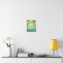 Load image into Gallery viewer, Whimsical Lighthouse Illustration Canvas