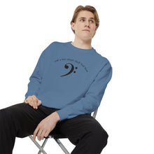 Load image into Gallery viewer, Bass Player Sweatshirt - Unisex Garment-Dyed