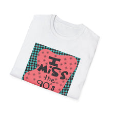 Load image into Gallery viewer, I Miss the 90's T-Shirt — Retro 90s Nostalgia Graphic Tee