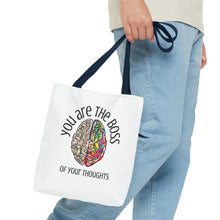 Load image into Gallery viewer, You Are the Boss of Your Thoughts - Tote Bag - Words of Affirmation