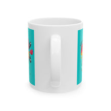 Load image into Gallery viewer, Island Time Ceramic Mug — Bright Ocean Art Coffee Cup (11oz, 15oz)