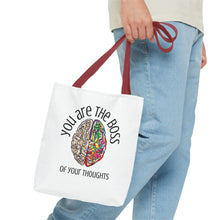 Load image into Gallery viewer, You Are the Boss of Your Thoughts - Tote Bag - Words of Affirmation