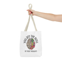 Load image into Gallery viewer, You Are the Boss of Your Thoughts - Tote Bag - Words of Affirmation