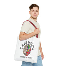 Load image into Gallery viewer, You Are the Boss of Your Thoughts - Tote Bag - Words of Affirmation