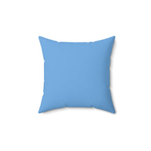 Load image into Gallery viewer, Blue Heron Decorative Pillow — Coastal Bird Accent Cushion