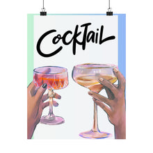 Load image into Gallery viewer, Vertical Poster - Cocktail Toast Poster
