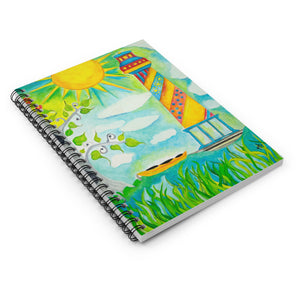 Spiral Notebook - Ruled Line 'I Need You Like a Lighthouse'