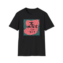 Load image into Gallery viewer, I Miss the 90's T-Shirt — Retro 90s Nostalgia Graphic Tee
