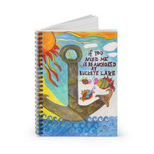 Load image into Gallery viewer, Spiral Notebook - Anchored at Buckeye Lake
