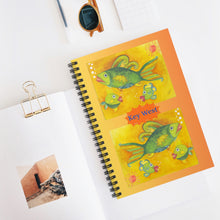 Load image into Gallery viewer, Colorful Fish Spiral Notebook - Key West Design, Perfect for Journaling, Back to School, Gift for Students, Fish Lovers, Vacation Memories
