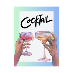 Vertical Poster - Cocktail Toast Poster