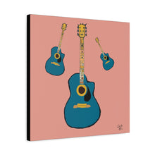Load image into Gallery viewer, Guitar Art Matte Canvas Print — Stretched 1.25"
