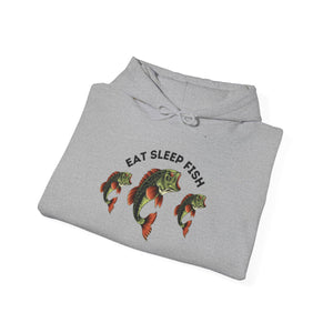 Fisherman's Hoodie - Eat Sleep Fish