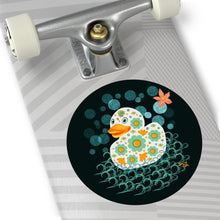 Load image into Gallery viewer, Rubber Duck Jeep Sticker — Round Vinyl Sticker for Off-Road Enthusiasts
