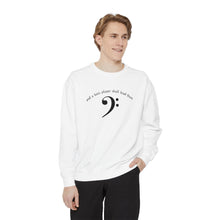 Load image into Gallery viewer, Bass Player Sweatshirt - Unisex Garment-Dyed
