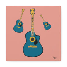 Load image into Gallery viewer, Guitar Art Matte Canvas Print — Stretched 1.25"
