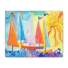 Load image into Gallery viewer, Sailboat Canvas Art Matte Canvas, Stretched 1.25&quot;
