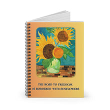 Load image into Gallery viewer, Spiral Notebook - Sunflower Journal
