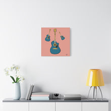 Load image into Gallery viewer, Guitar Art Matte Canvas Print — Stretched 1.25"
