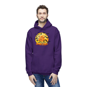 Official 2025 Monster Mash V   Unisex Long Sleeve Hoodie, Halloween Sweatshirt, Seasonal Unisex Sweatshirt, Cozy Fall Apparel, Pumpkin and Ghost Design