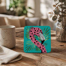 Load image into Gallery viewer, Flamingo Tropical Coasters (Set of 4)
